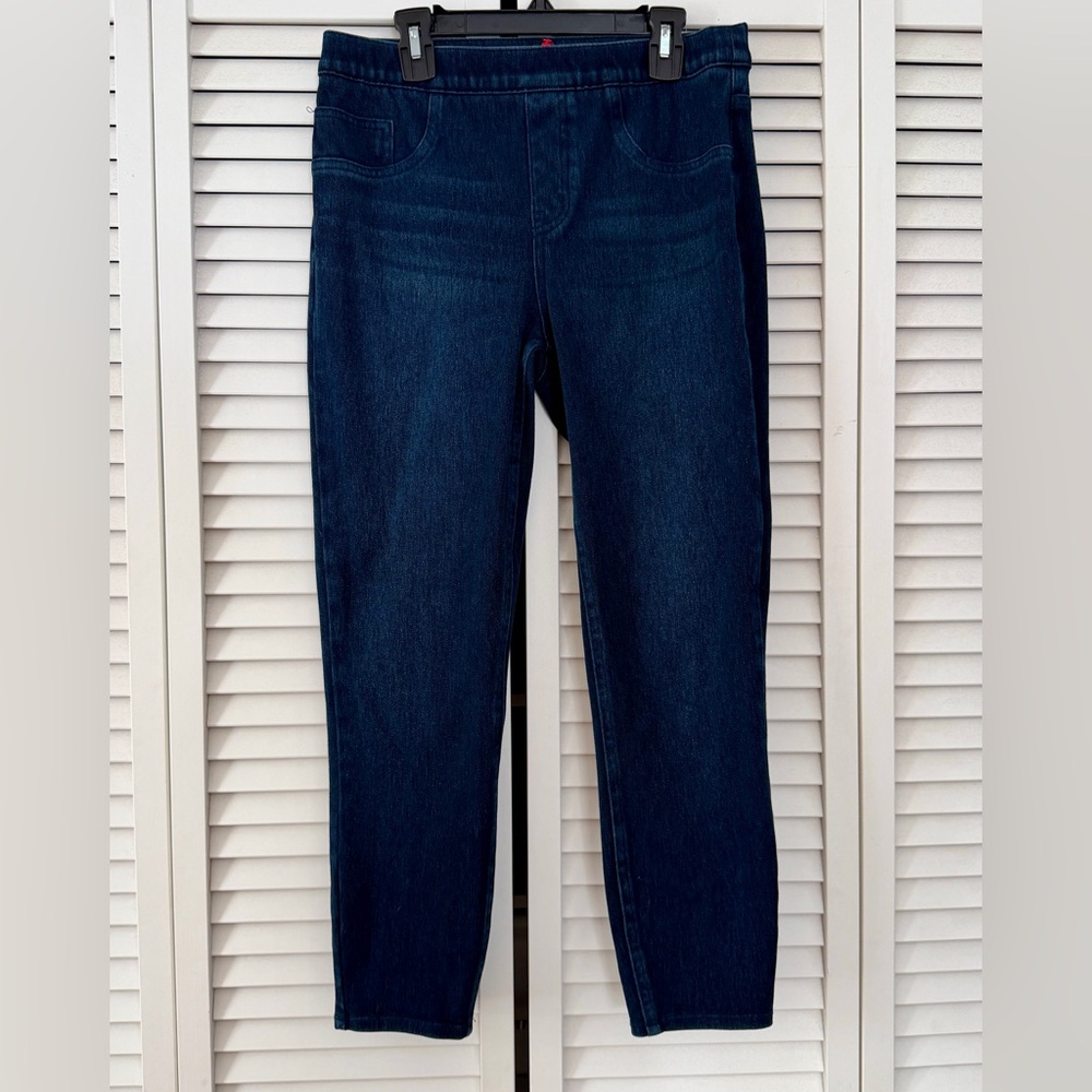 SPANX Dark Blue‎ Jean-ish Women's Ankle Legging Size Medium